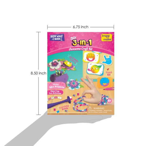 Imagimake 3-in-1 Awesome Craft Kit - Image 5