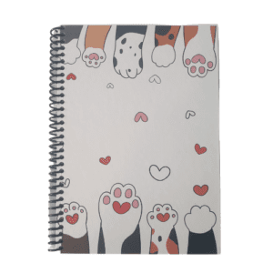 Blissberry Spiral Hard Cover Notebook – Paws