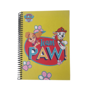 Paw Patrol Spiral Hard Cover Notebook – Team Paw