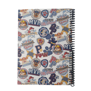 Paw Patrol Spiral Hard Cover Notebook – Team Paw Patrol