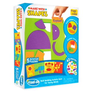 Imagimake Make with Shapes – Animals Theme