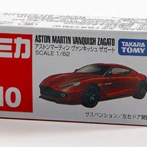 Tomica Aston Martin Vanquish Zagato No.10 |1: 62 Die Cast Scale Model