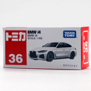 Tomica BMW i4 No.36 | 1: 65 Diecast Scale Model