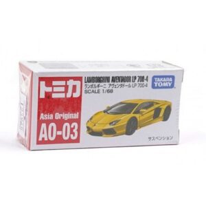 Tomica Lamborghini Aventador LP 700-4 No.A0-03 |1: 68 Die Cast Scale Model