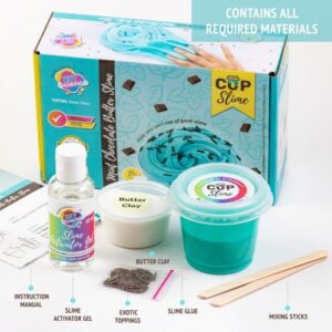 DIYScience Mint Chocolate Butter Slime Kit | Scented Slime