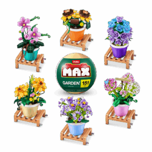 MAX Build More Premium Garden Building Bricks Collection