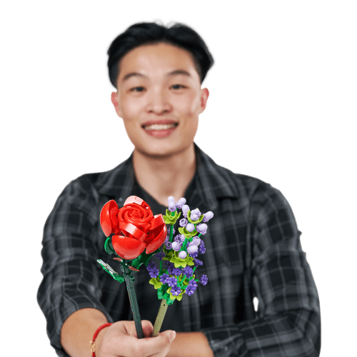 MAX Build More Premium Rose Building Bricks Collection - Image 10