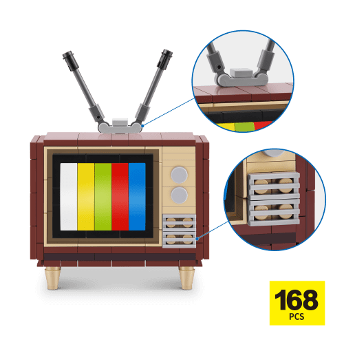 MAX Build More Premium Retro Building Bricks Collection - Image 10