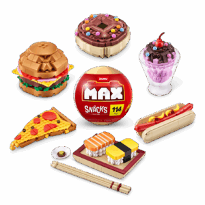 MAX Build More Premium Snacks Building Bricks Collection