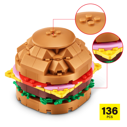 MAX Build More Premium Snacks Building Bricks Collection - Image 3