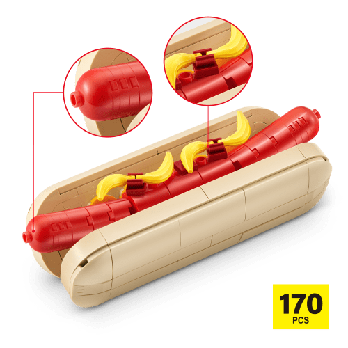 MAX Build More Premium Snacks Building Bricks Collection - Image 4