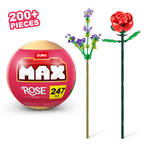 MAX Build More Premium Rose Building Bricks Collection - Image 3