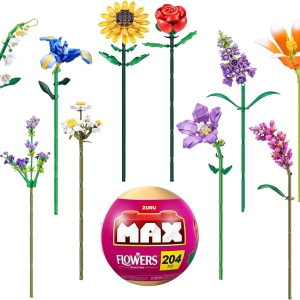 MAX Build More Premium Flowers Building Bricks Collection (Single Flower)