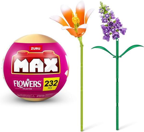 MAX Build More Premium Flowers Building Bricks Collection (2 Flowers) - Image 5