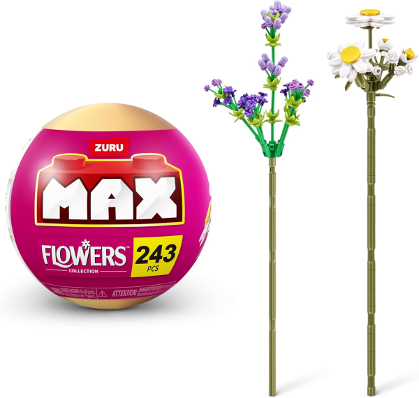 MAX Build More Premium Flowers Building Bricks Collection (2 Flowers) - Image 7