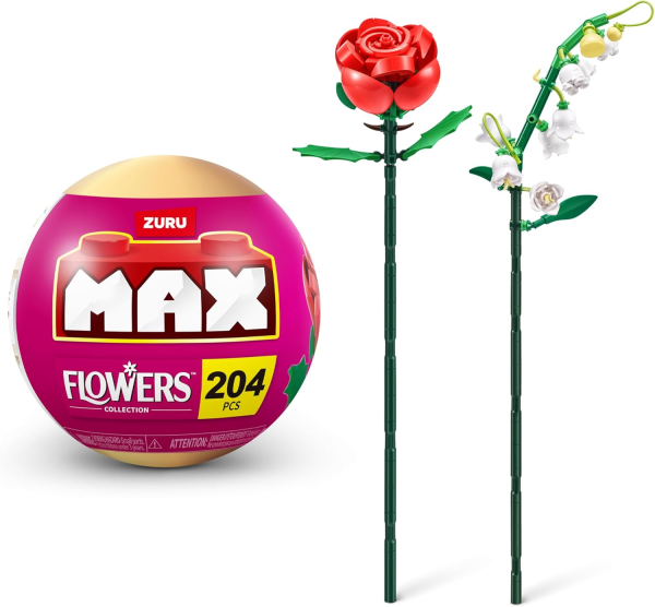 MAX Build More Premium Flowers Building Bricks Collection (2 Flowers) - Image 4