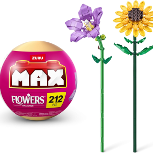 MAX Build More Premium Flowers Building Bricks Collection (2 Flowers)