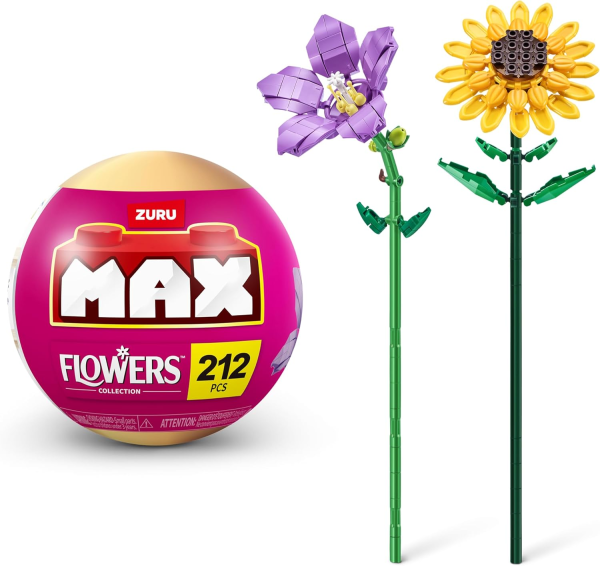 MAX Build More Premium Flowers Building Bricks Collection (2 Flowers) - Image 2