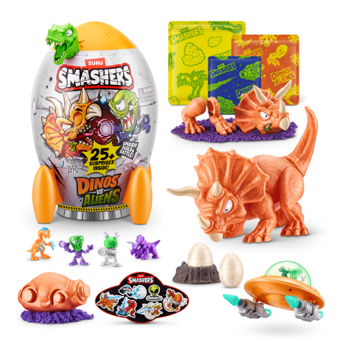 Smashers Dino vs Aliens