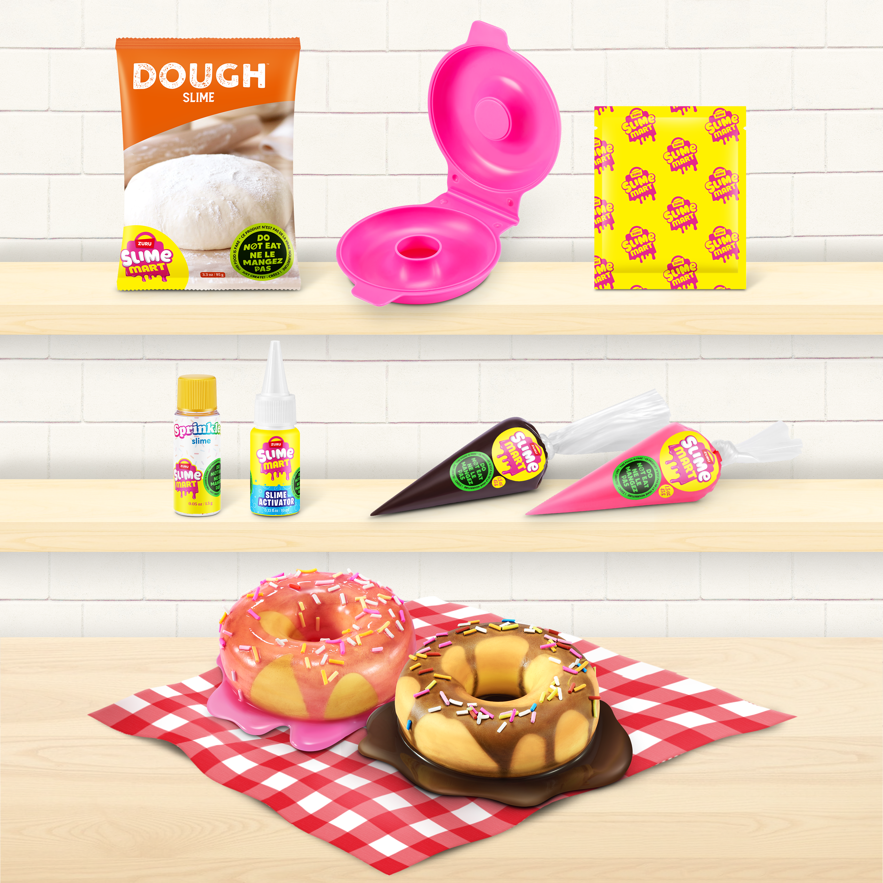 ZURU SLIME MART - SMALL SHOPPING BAG | DOUGHNUT - Image 3