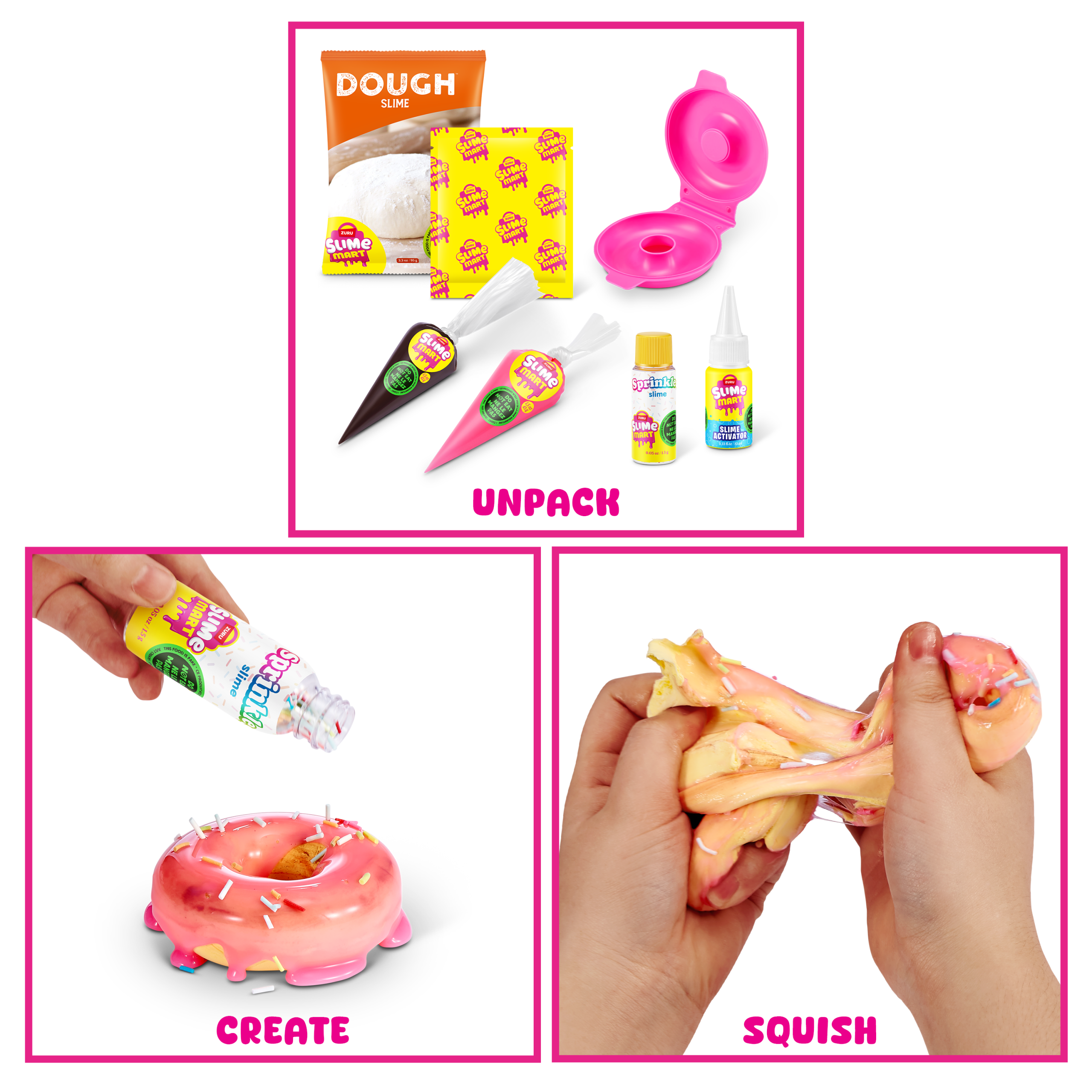 ZURU SLIME MART - SMALL SHOPPING BAG | DOUGHNUT - Image 5