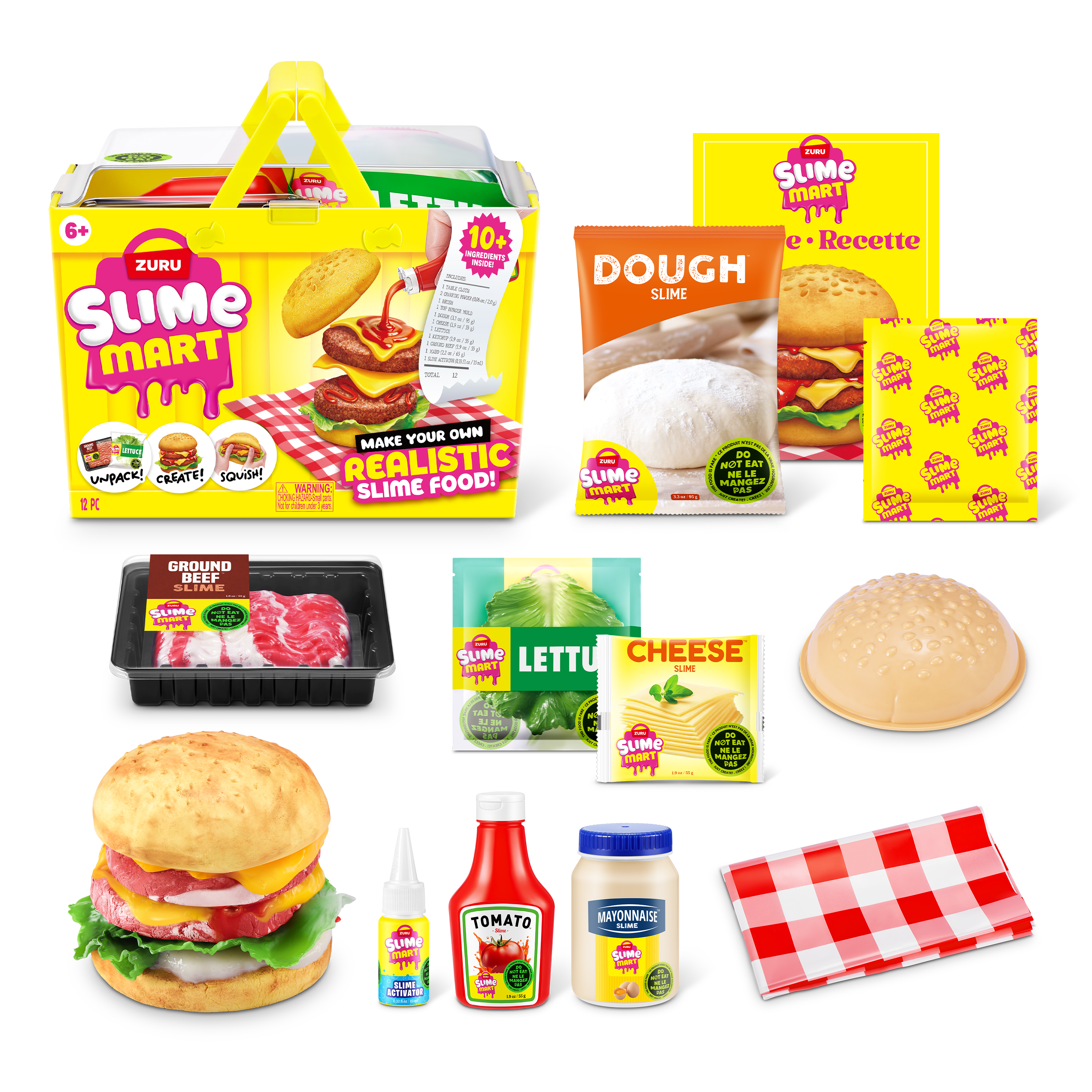 ZURU SLIME MART - SMALL SHOPPING BASKET | BURGER - Image 2