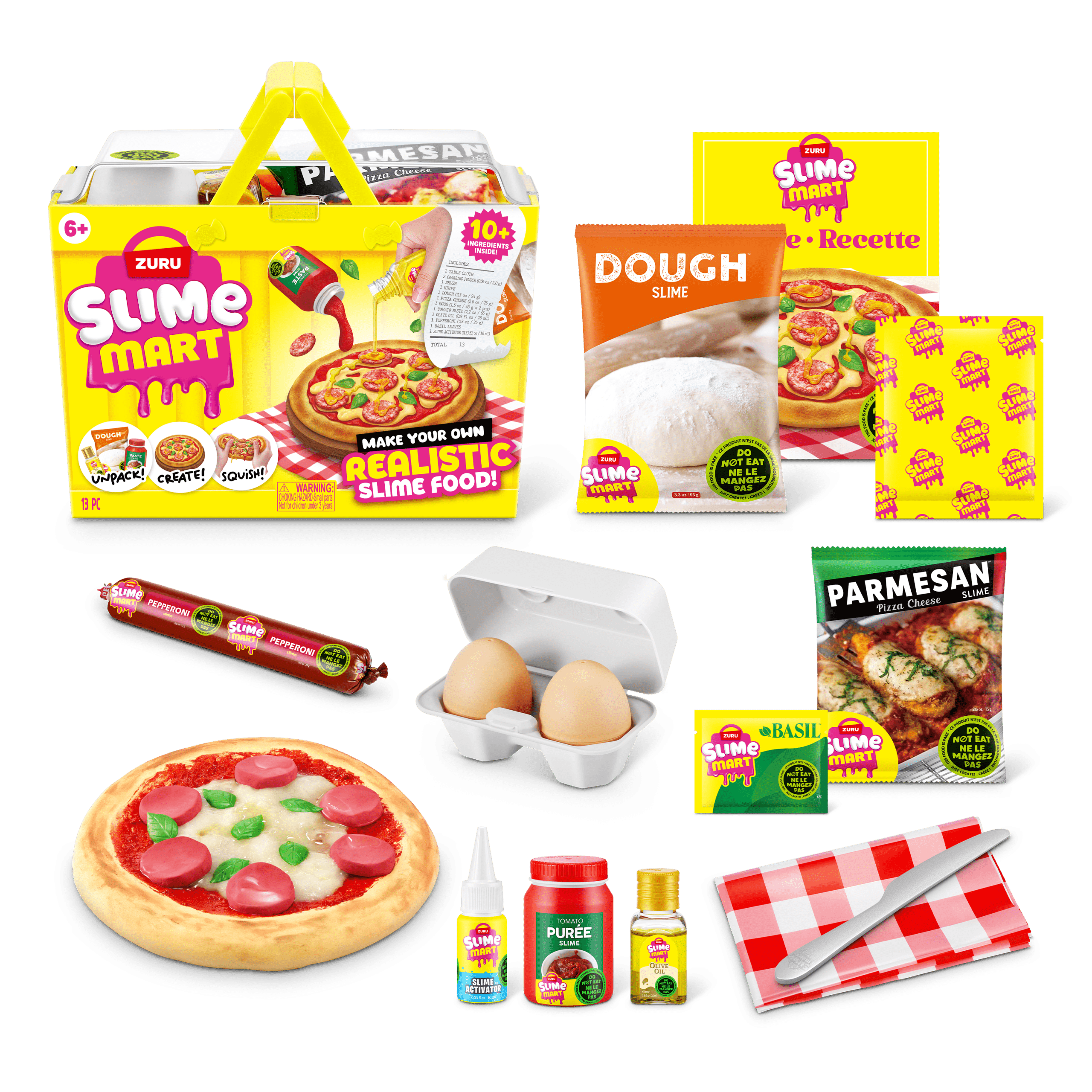 ZURU SLIME MART - SMALL SHOPPING BASKET | PIZZA - Image 2