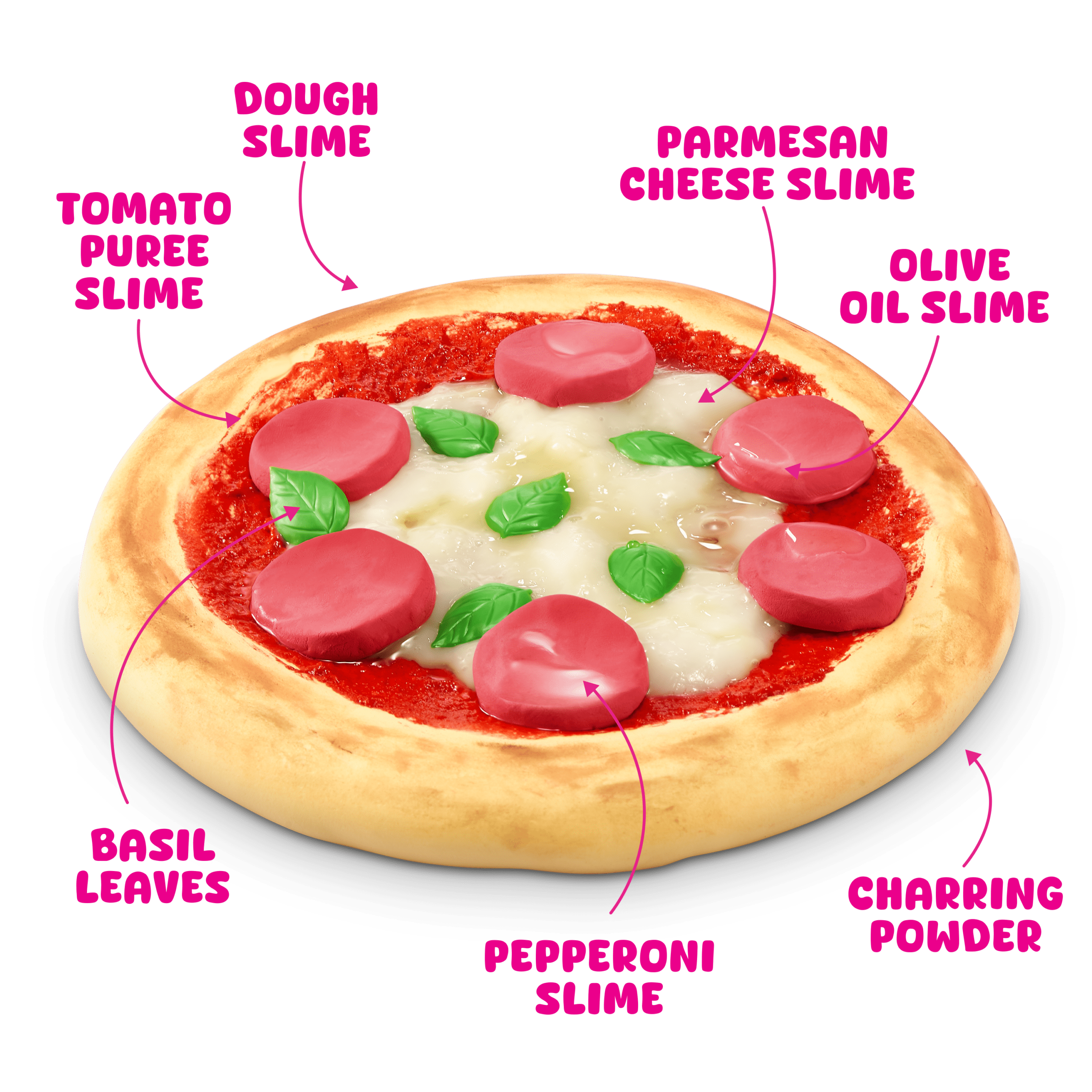 ZURU SLIME MART - SMALL SHOPPING BASKET | PIZZA - Image 4